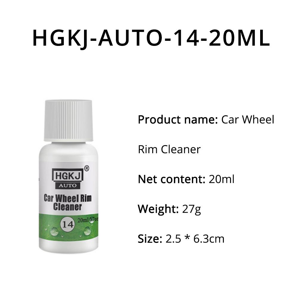 HVIERO-14 20 ml-100 ml Tragbarer Autofelgen-Radringreiniger Dropshipping Hochkonzentrierter Reifenreiniger Reinigungsmittel Dellenentferner
