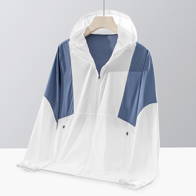 WEZHO Unisex Ice Silk Sun Protection Hooded Jacket