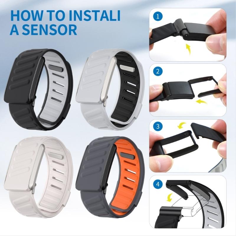 Wearable Fitness Monitoring Tracking Straps Link Connector Stylish Design Secure Watch Band Adapter For 4.0