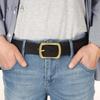 Paul Genuine Leather Men's Belt - Pin Buckle Casual Waistband for Middle-Aged and Young Business, Versatile and Fashionable.