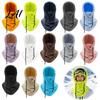 Motorcycle Riding Neck Warmer Balaclava Fleece Ski Mask Winter Windproof Arctic Velvet Thermal Face Cover Comfortable for Outdoor Sports Cycling