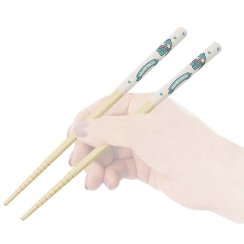 Skater ANT4-A Bamboo Safety Chopsticks, 21cm, Hangyodon Friends, Sanrio Chopsticks