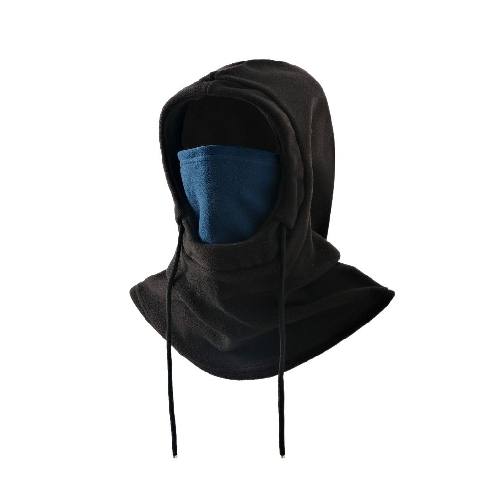 Thermische Masken Kapuze Mützen Winddichte Pullover-Kappe Lässige Fleece-Sturmhaube Hut Damen