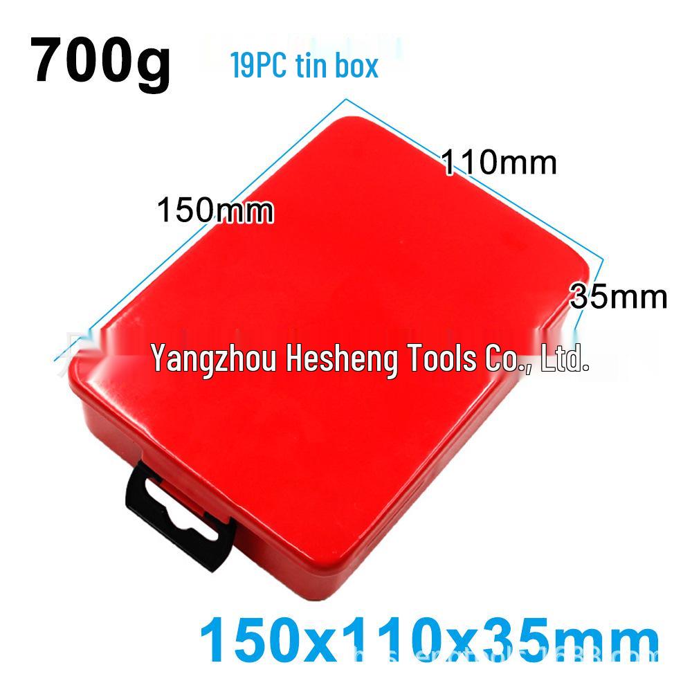 M35 Cobalt High-Speed Steel Yellow Twist Drill Bit Set for Stainless Steel - Fully Ground, Straight Shank.