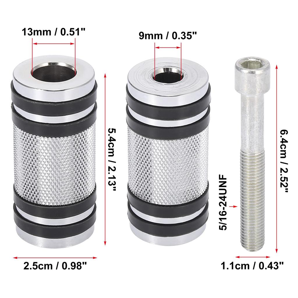 Motoforti Motorcycle Foot Shifter Pegs Shifter Accessories Foot Pegs for Harley Compatible Softail Compatible Sportster Dyna