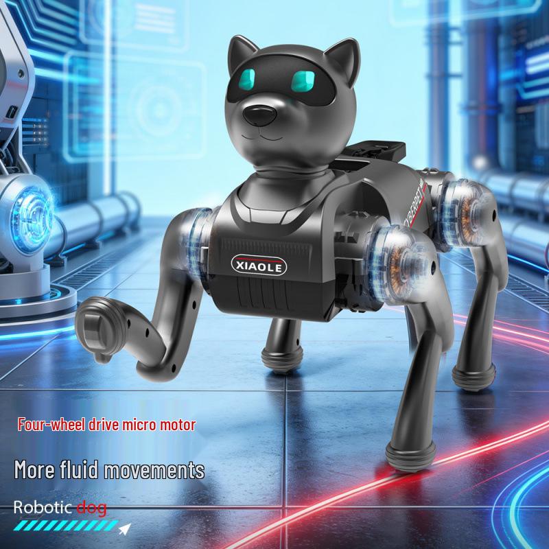 AI Smart Robot Dog: Interactive Voice, Singing, Dancing, Remote Control, and Educational Programming Toy.