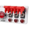 Ignition Switch Panel 5 In 1 Racing Car Ignition Switch Panel Engine Start