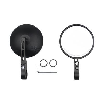 Adjustable Bike Rearview Mirror Full Panoramic Coverage Non Slip Mounting System Suitable for Various Road Conditions