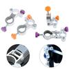 2 Pcs Umbrella Stand 25mm Hole Aluminum Alloy Adjustable