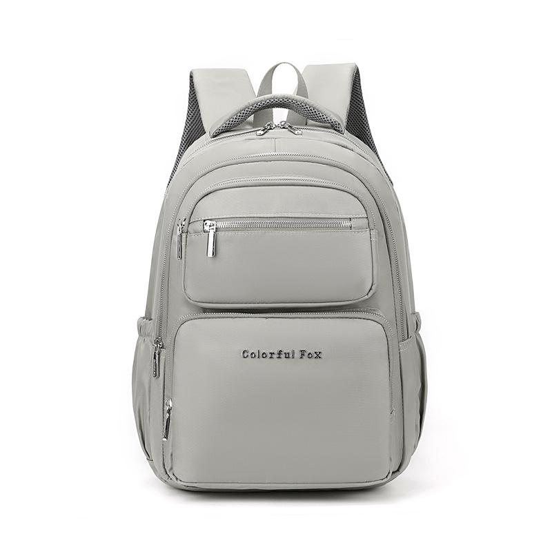 Colorful Fox new women's backpack multi-layer large-capacity anti-splashing backpack student schoolbag