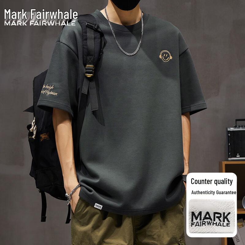 

Mark Fairwhale Men s Casual Short Sleeve T-Shirt M