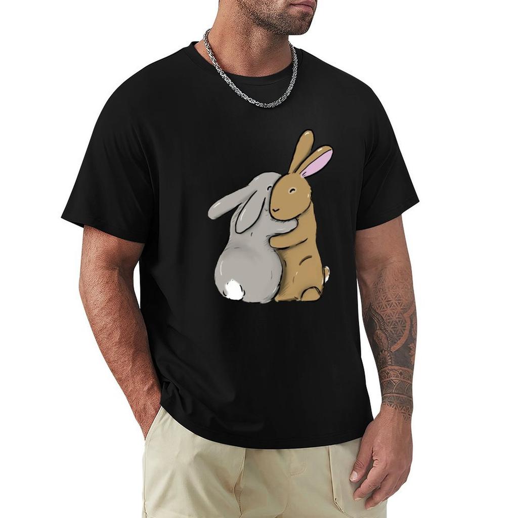 Bunny Hugs Tshirt Unisex T Shirt Designer Tshirt