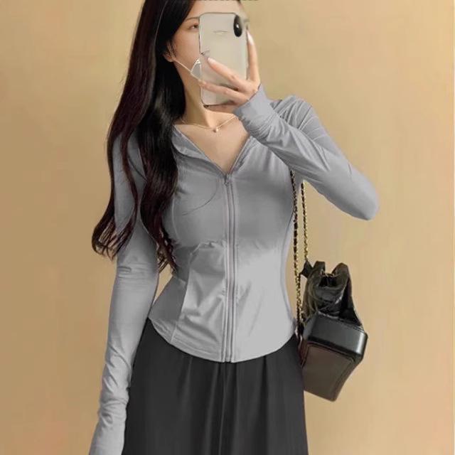 Ice Silk Women's Sun Protection Cardigan, 2024 Summer Slim Fit