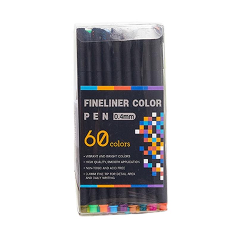 Multicolored Gel Pen Assorted Color Journaling Pen Colorful Drawing Pen 0.4MM Needle Tip for Writing Journaling Noting
