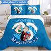 3PCS Popeye Bedding Set Duvet Cover Closure Includes 1 Duvet Cover & 2 Pillowcases for All Seasons Bedroom Decor Christmas Fan gifts