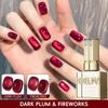 Oxblood Series Cat Eye Gel Polish: 2025 Burgundy Stone Whitening Edition