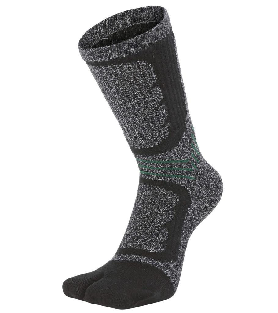 WIOIW Tabi Dicke Frottee-Socken für Draußen und Dickes 3er-Set Herren Zweizehen-Socken, Laufen, Aktivitäten, Trekking, Wandern, Langlebig, Baumwolle,