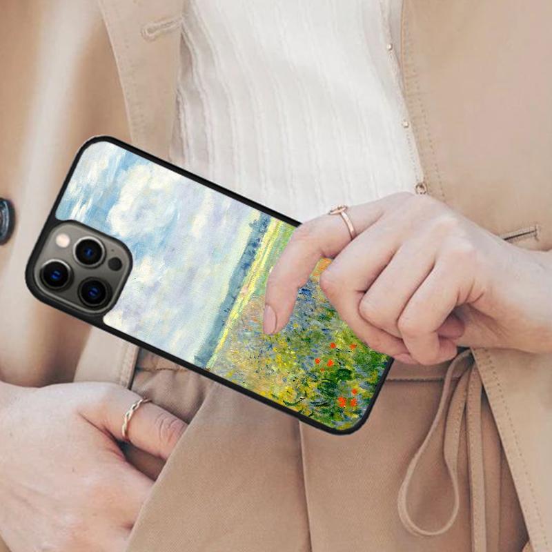 Claude Monet Magnetic Phone Case For APPLE iPhone 17 Air 16 14 13 12 Pro Max 15 Plus Wireless Charge With MagSafe Cover