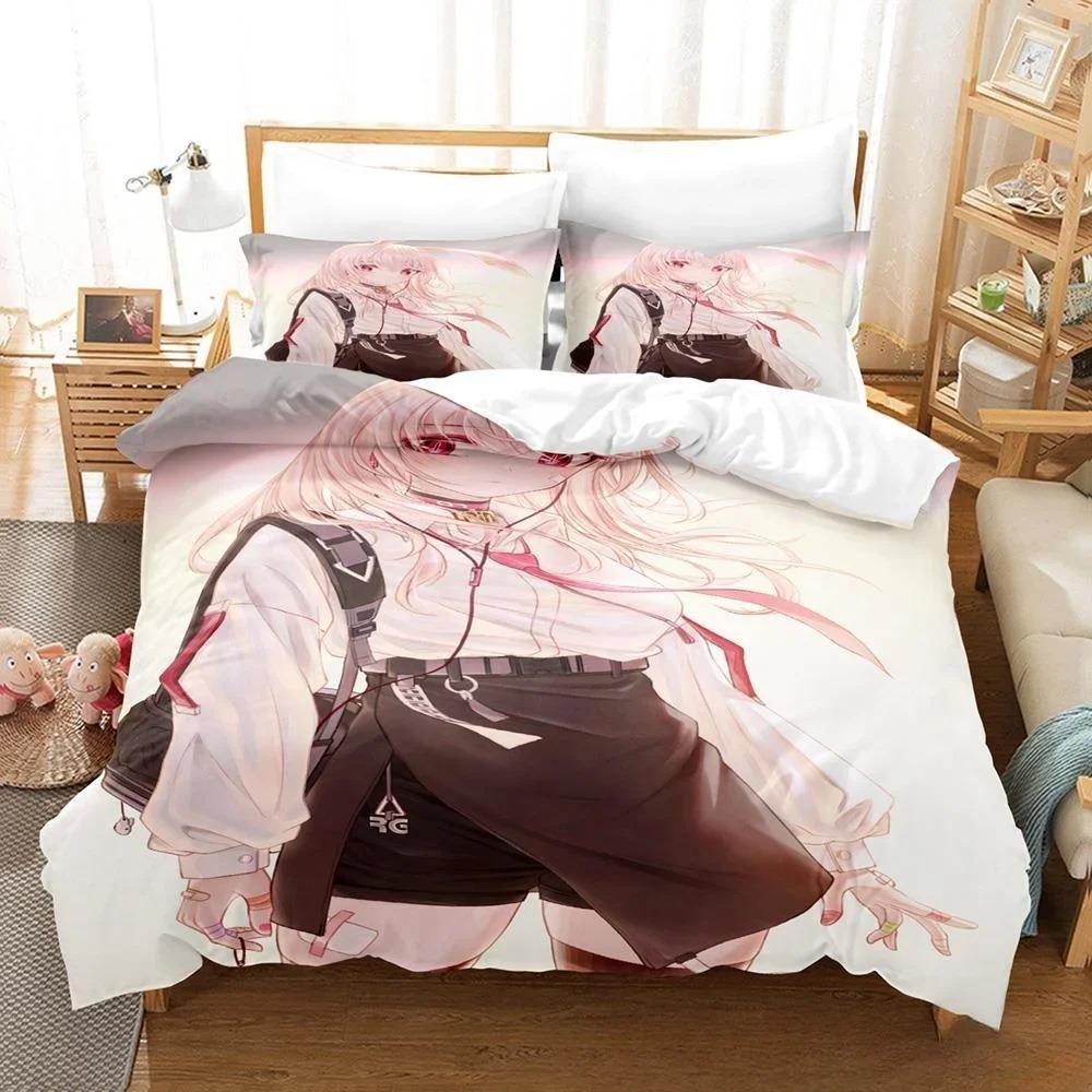 

3D Аниме Kawaii Girls Tsumi no hahen Комплект постельного белья Single Twin Full Queen King Size Комплект постельного белья Aldult Kid Bedroom Комплекты пододеяльников 70x133cm 2pcs