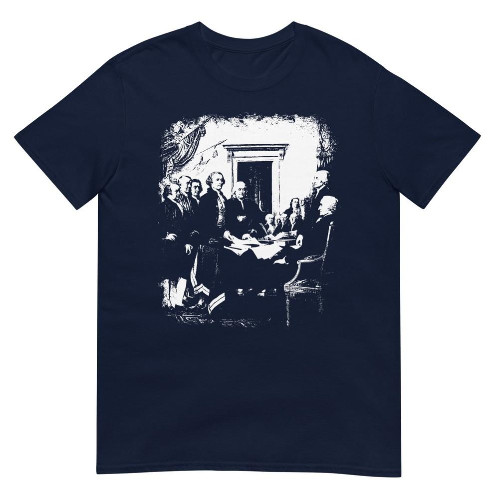 Signing The Declaration Of Independence 4th Of July 1776 250 Tshirt S
