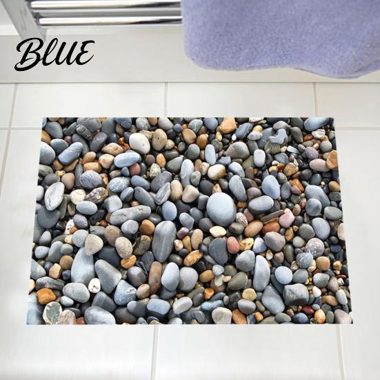 3D Pebbles Bathroom Kitchen Corridor Non-slip Floor Sticker Decal Home Decor