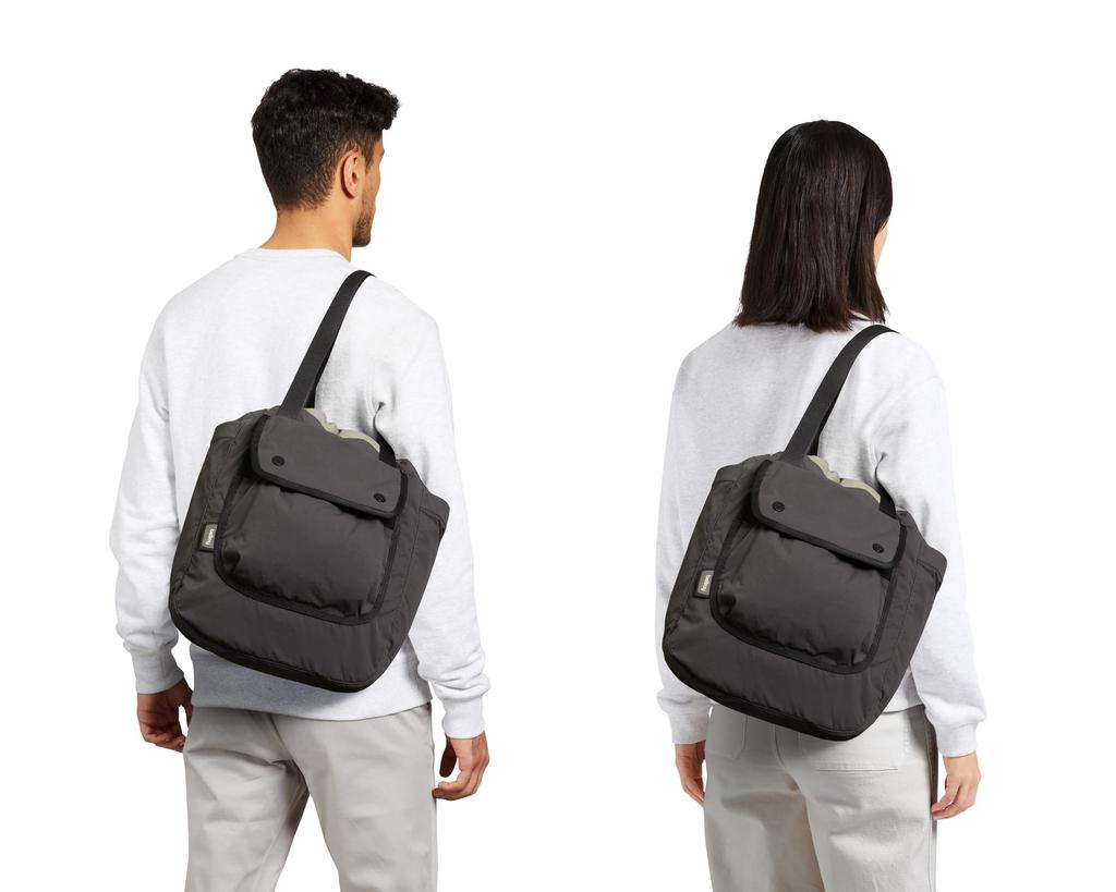 Bellroy Cinch Tote, 16L Leichte Tragetasche mit Außentasche mit Druckknopf und Pop-Tasche - Haferflocken