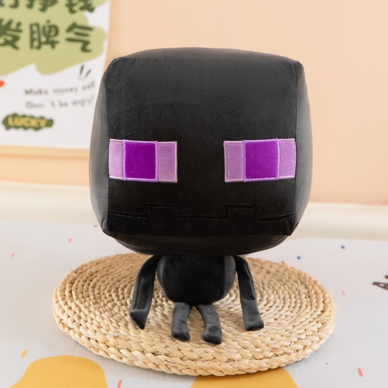 Minecraft Enderman Schwein Plüschtier mit weichem Kurzflor-Baumwolle für Kinder und Fans
