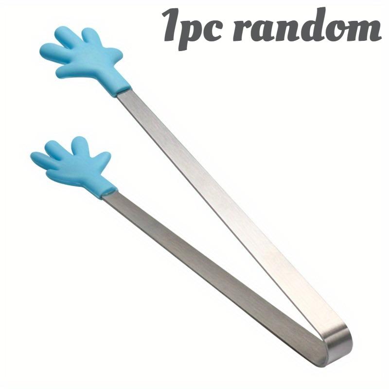 1/4pcs Kitchen Food Serving Tongs, Thickened Non-Slip for Pastry Ice Cube Sugar, Multi-Purpose Snack & Buffet Clip