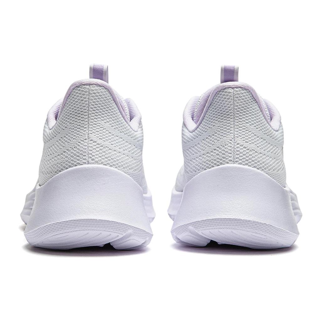 New LiNing Feather Cushioning Wear Resistant Low Top Casual Running Shoes Women's White ARSU022-1