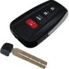 Smart Key for Toyota Corolla 2019-2022, Vehicle Proximity Smart Remote Control Key Fob Replacement for Corolla HYQ14FBN 8990H-02030