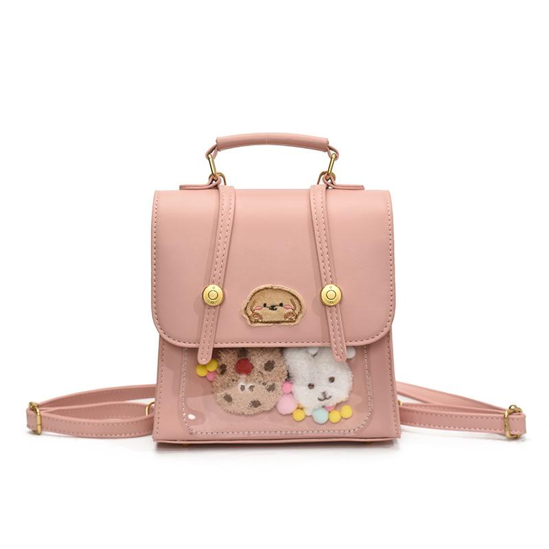 Schoolbag1011 summer new niche design bag backpack women's casual design handbag travel backpack