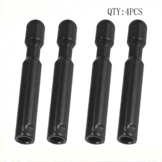 4pcs For Ford F150 Raptor Explorer Door Lock Pull Knob Handle | Black | Plastic | FODZ-5421850-A | Easy tallation