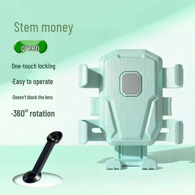 Shock-Absorbing Phone Mount for Electric Vehicle & Bicycle - Outdoor Riding Navigation Holder