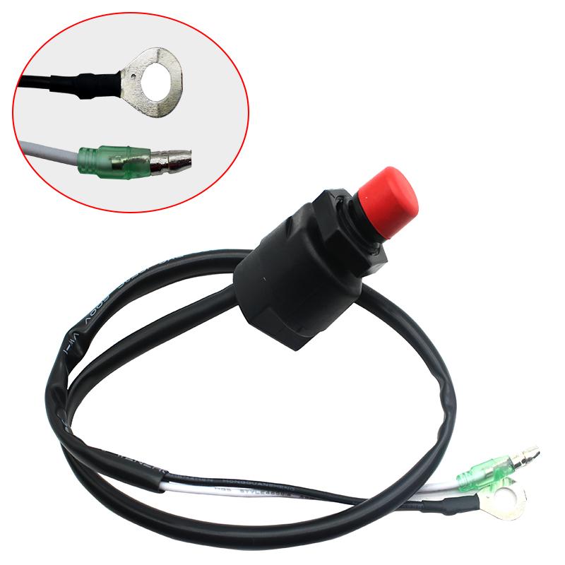 Motorcycle Kill Stop Switch Cut Off Boat Dirt Pit Bike Engine Tether Outboard Engine For Yamaha  Suzuki Honda