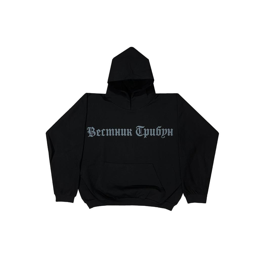 RogueWave Streetwear Printed Sweatshirt Casual Loose Oversized Tops Hoodies For Men