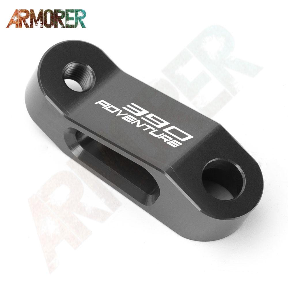 Für KTM 390 ABENTEUER 390 ADV 390ADV 390 ABENTEUER 2022 2023 Motorrad Rückspiegel Verlängerung Halterung