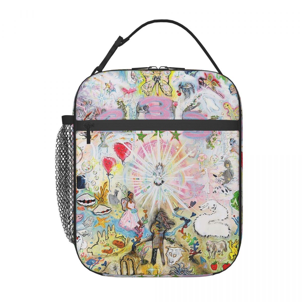 Drain Gang Bladee 333 Albumhoes Geïsoleerde Lunchtas voor Vrouwen Kantoor Koeltas Thermische Voedseldoos Tote Lunchboxen Container One Size