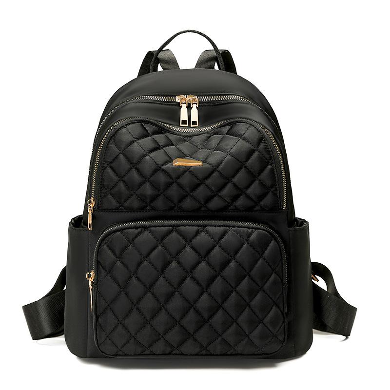 Рюкзак большой вместимости Женский дорожный рюкзак чёрный