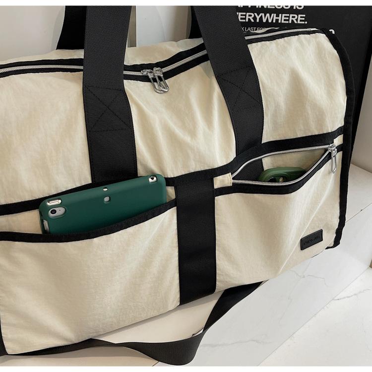 New Casual Travel Bag Women Handbag Storage Sports Shoulder Crossbody Bags Dry and Wet Separation Large Capacity Men Fitness Bag