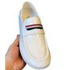 New Shoes for Men Genuine Leather Casual Shoes British Style Soft Sole Flat Leisure Shoes Street Fashion Slip-on Loafers