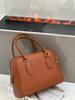 2025 Classic Fashion Large Capacity Bowling Bag - Top Layer Cowhide, Korean Niche Women's Handbag