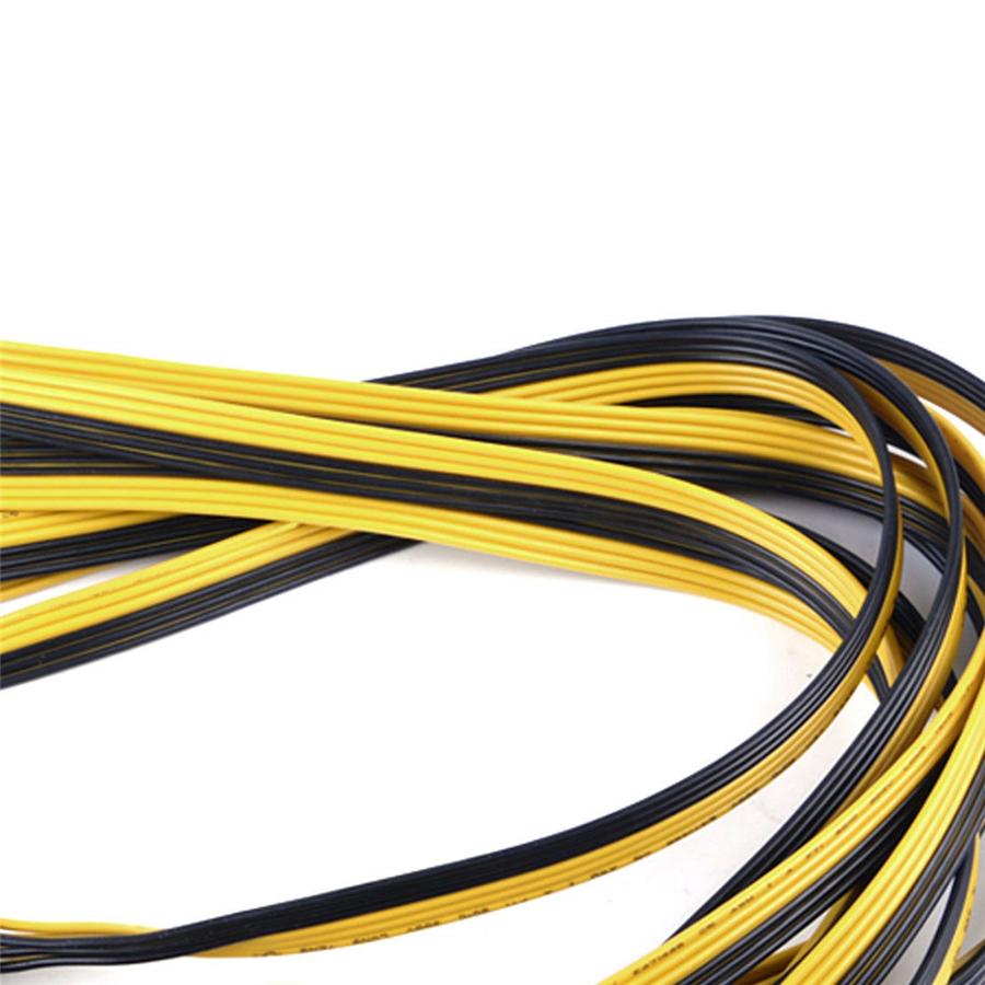 5 X 100cm 6Pin To 8Pin Breakout Cable PCI-E Cable 18AWG For Mining Graphics Card