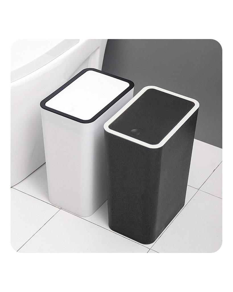 Haushalts-Mülleimer, versiegelt, große Kapazität, geruchlos, mit Presse oben, Kunststoff-Mülleimer für Zuhause