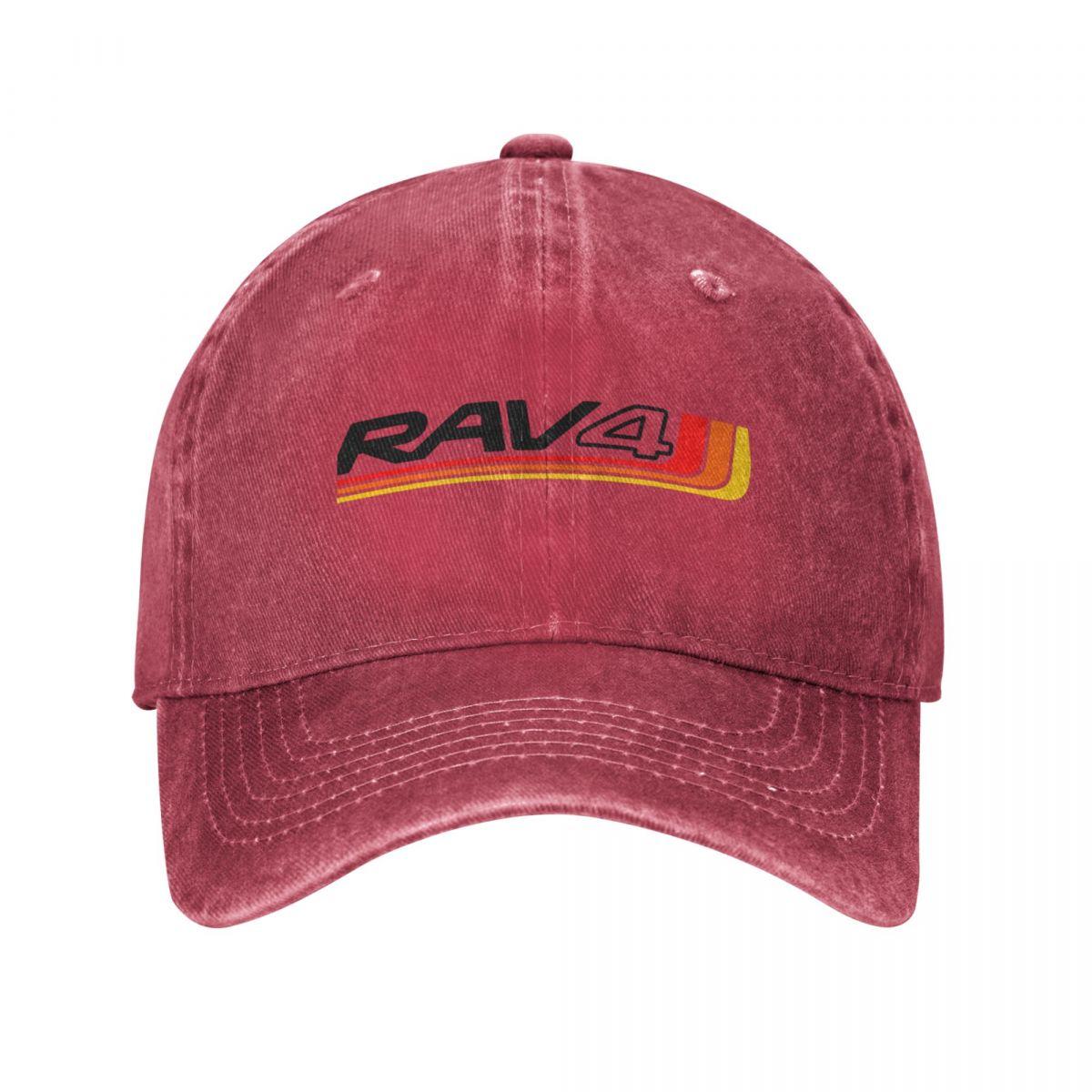 

RAV4 Heritage color Artwork Ковбойская шляпа Шляпы Бейсбольная кепка с защитой от ультрафиолета Солнечная шляпа Женская кепка унисекс