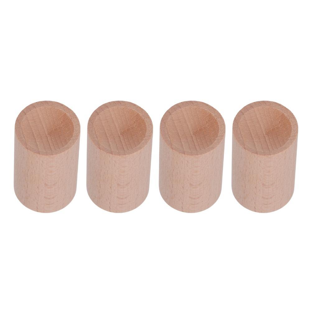 Small Essential Oil Diffuser Cylindrical Wood Aroma Diffuser Beech Wood Diffuser  Bedroom Use