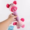 Hot Selling Eco-friendly Long-Neck Soft Plush Cat Dog Training Chew Toys Cute Pet Teeth Cleaning