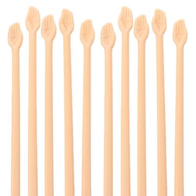 5 Pair Long Handle Helping Hands Chopstick Plastic Kids Training Chopsticks Palm Chopsticks Dinner