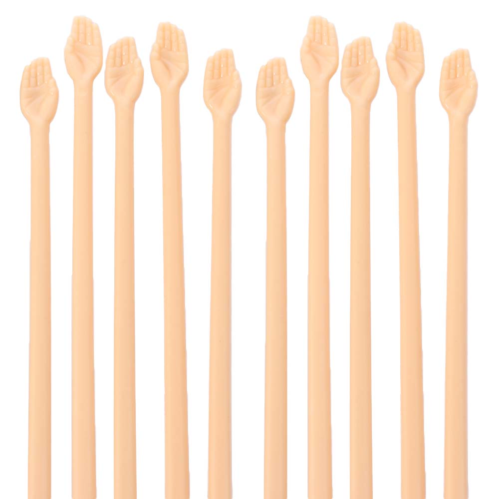 5 párů Hůlky s dlouhou rukojetí do dlaně Plastové tréninkové hůlky pro děti Začátečník