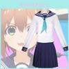 Stylish And Adorable Anime Cosplay School Uniform Made Of Polyester Spandex Blend Multi-size Options
