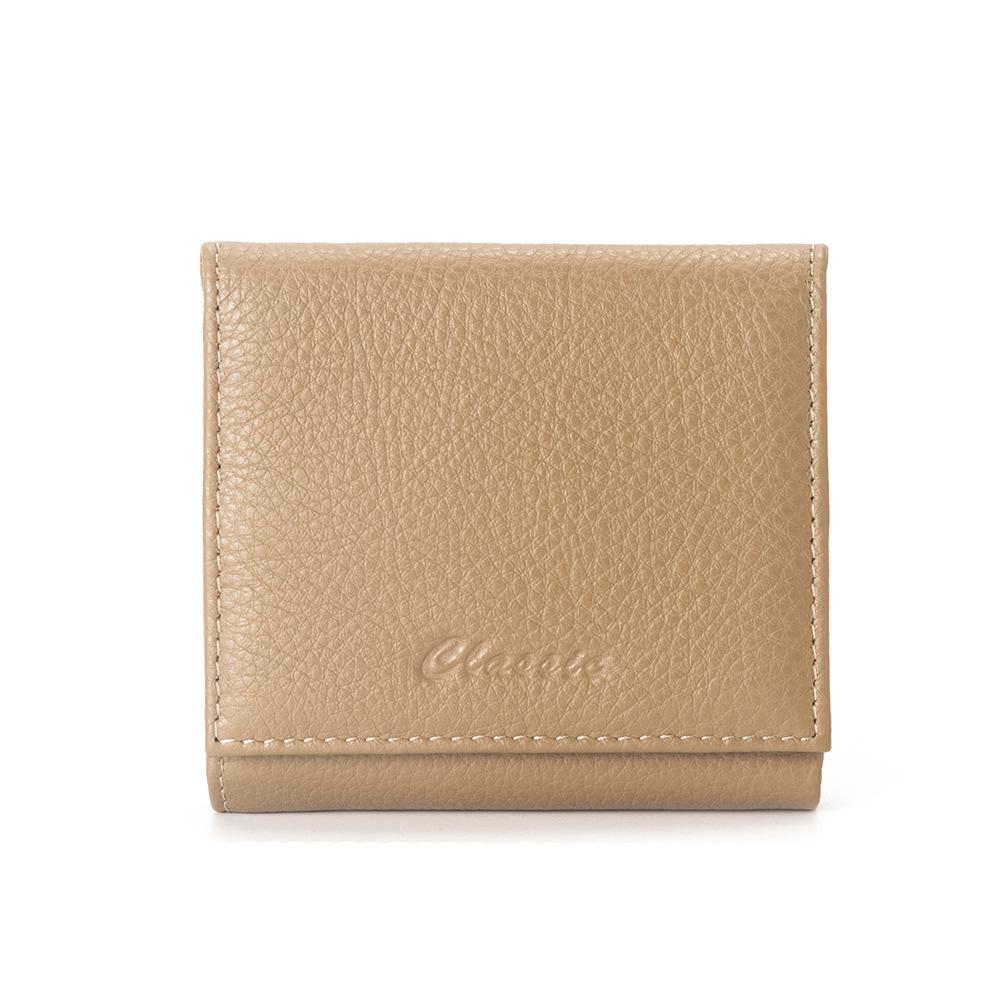 Dámská krátká peněženka a mincovník z pravé kůže